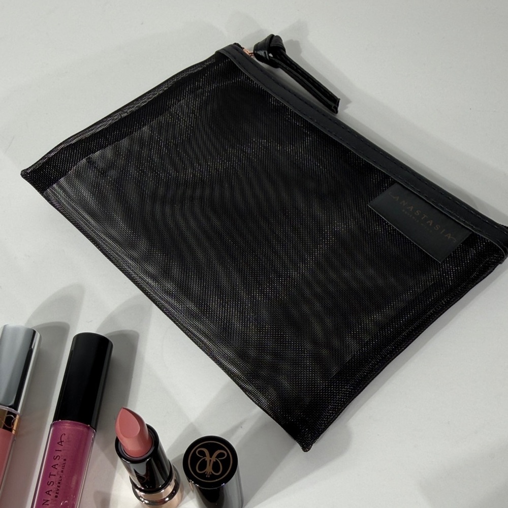 Anastasia Beverly Hills Pink & Mauve Lipstick and Gloss Trio - Crush, Kiss, Med - Picture 4 of 8